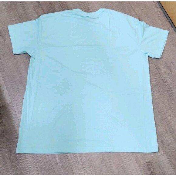 Built Different Crew Neck Shirt Size 3XL Tall 2 Shirts Aqua White Rtl $46 Soft - Picture 10 of 10